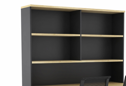 OL AltoSystem Melamine Board Hutch