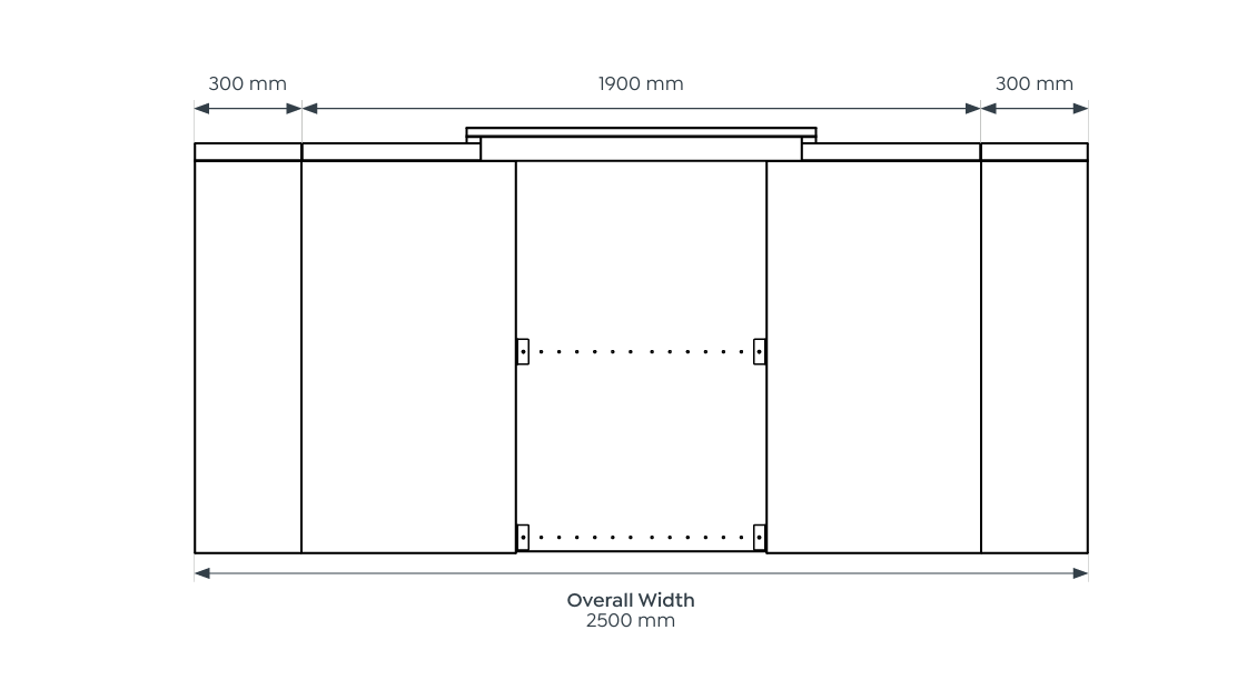 OL Anvil Extendable Reception Facade