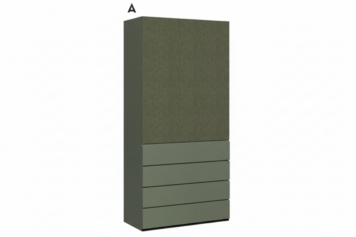 DD Archie Multipurpose Pin Board Wall Unit