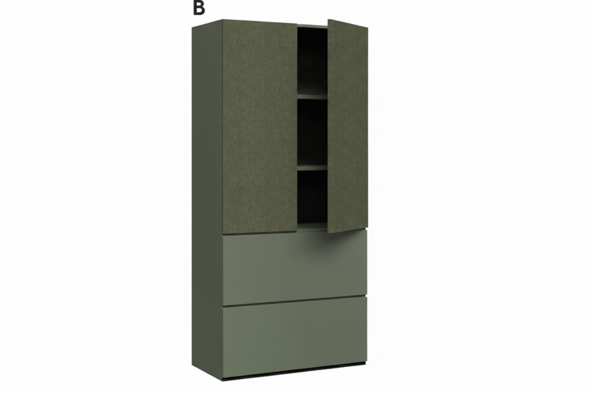 DD Archie Multipurpose Pin Board Wall Unit