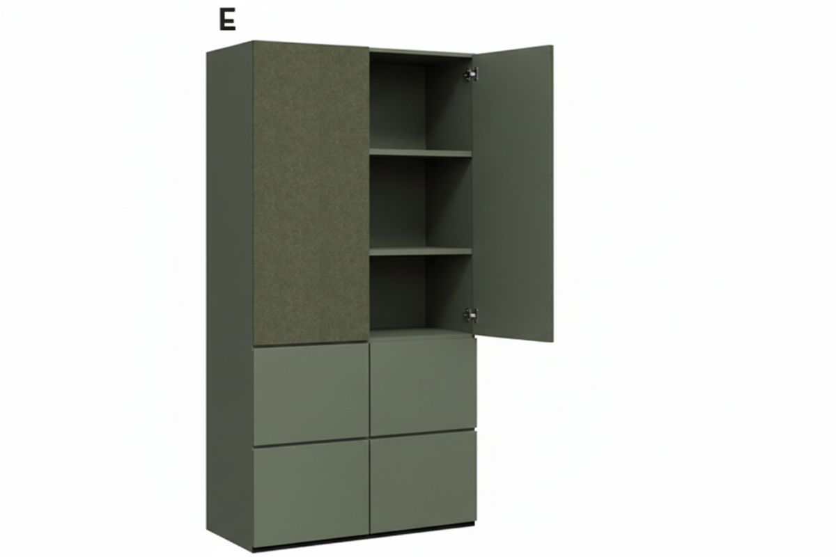 DD Archie Multipurpose Pin Board Wall Unit