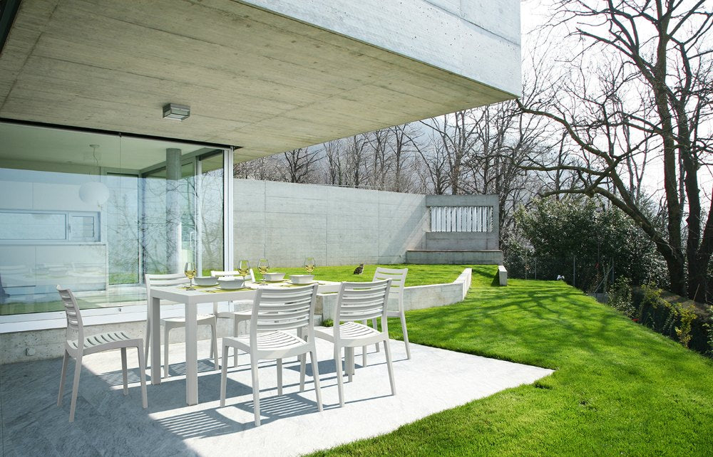 FL Ares Hospitality Outdoor Stackable Chair