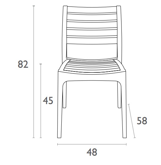 FL Ares 3 Piece Outdoor Lounge Setting with Ocean Side Table
