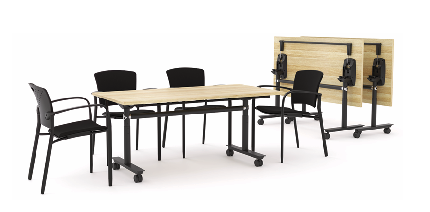 OL Ascend Tech Adjustable Flip Table