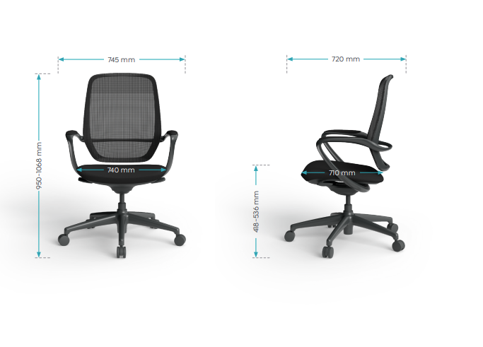 OL Astral Mesh Back Task Chair