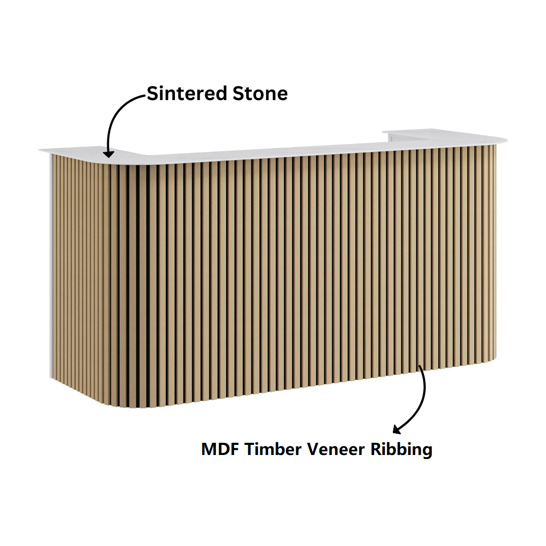 GP Audrey Stone Top Reception Counter