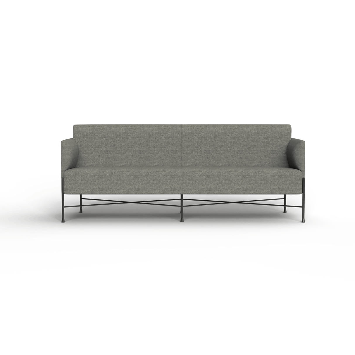 OL Avalon Fabric Upholstered Reception Area 3 Seater Sofa