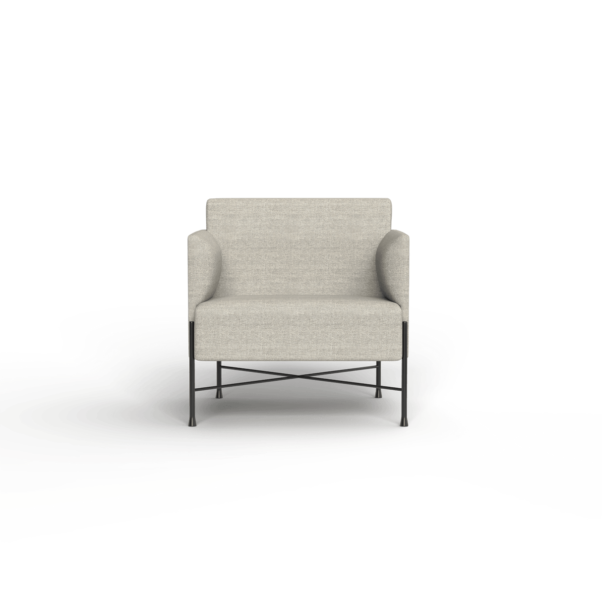 OL Avalon Fabric Upholstered Reception Area Armchair