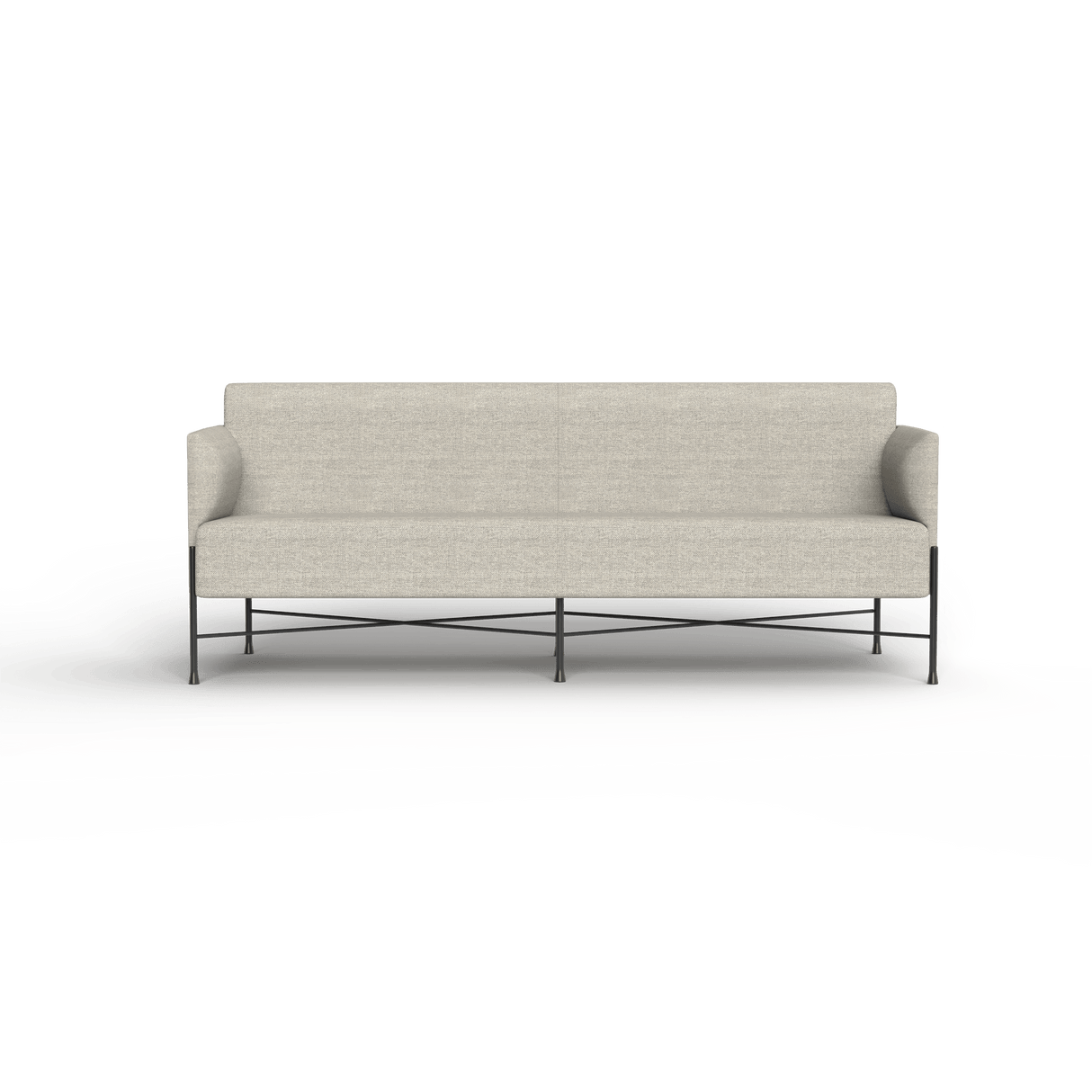 OL Avalon Fabric Upholstered Reception Area 3 Seater Sofa