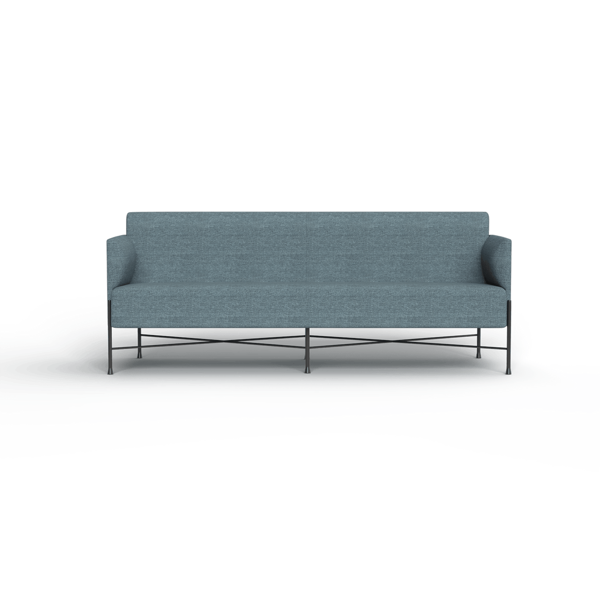 OL Avalon Fabric Upholstered Reception Area 3 Seater Sofa