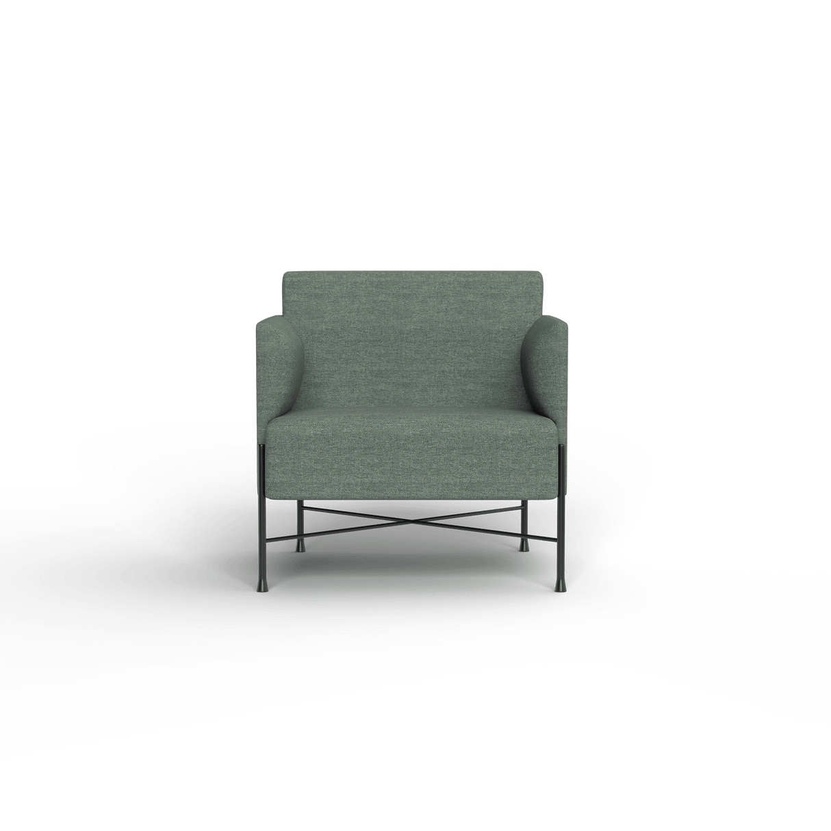 OL Avalon Fabric Upholstered Reception Area Armchair