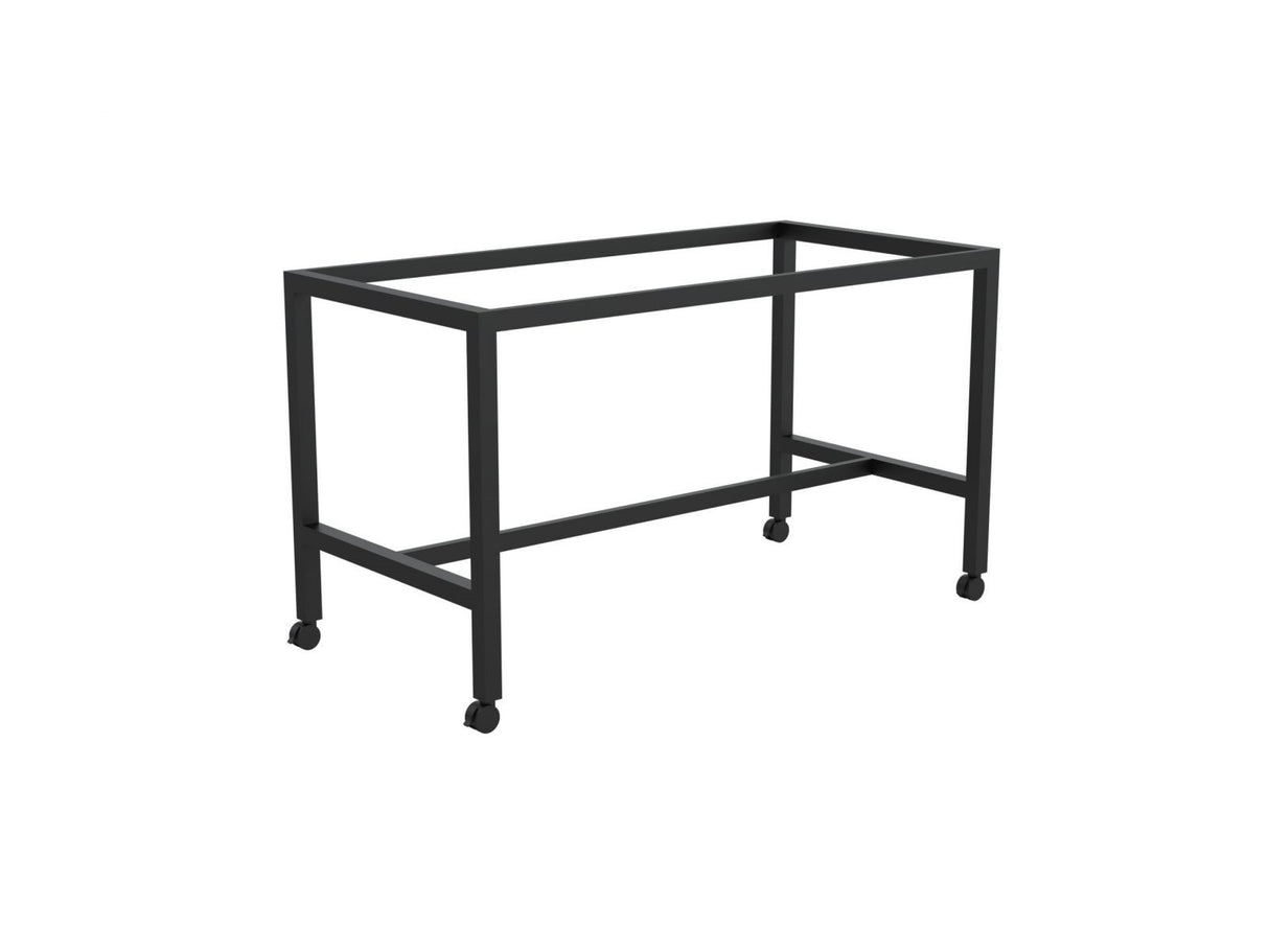 OL Axis Square Leg Mobile Bar Leaner Frame