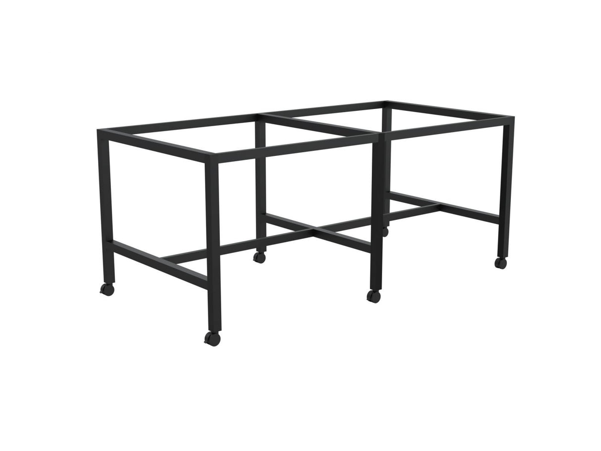 OL Axis Square Leg Mobile Bar Leaner Frame