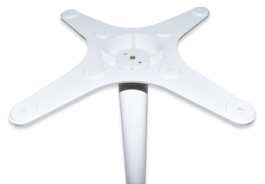 EZ BASE BAR MOON DISC 550MM WHITE