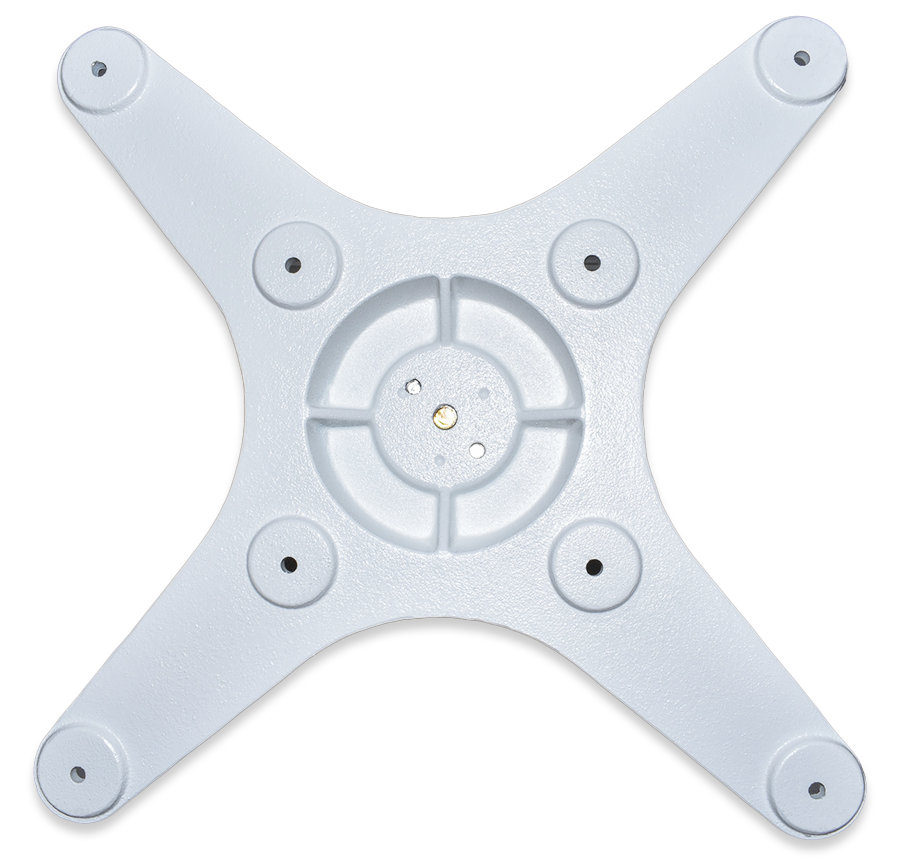 EZ BASE BAR MOON DISC 550MM WHITE