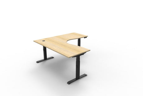 RL Boost Plus Motorized Height Adjustable Corner Workstation