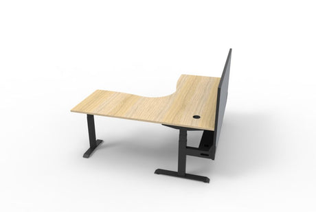 RL Boost Plus Motorized Height Adjustable Corner Workstation