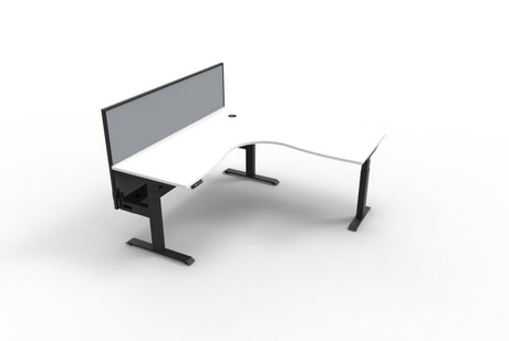RL Boost Plus Motorized Height Adjustable Corner Workstation