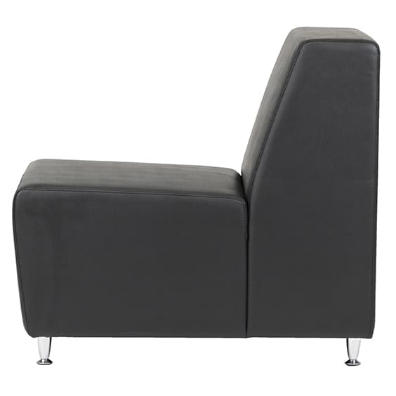 ST Blitz PU Leather Upholstered 1 Seater Breakout Sofa