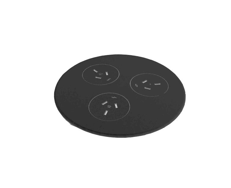 CM Blinky 3 Pin In Desk Power Pod