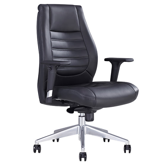 ST Boston Mid Back PU Leather Executive Chair