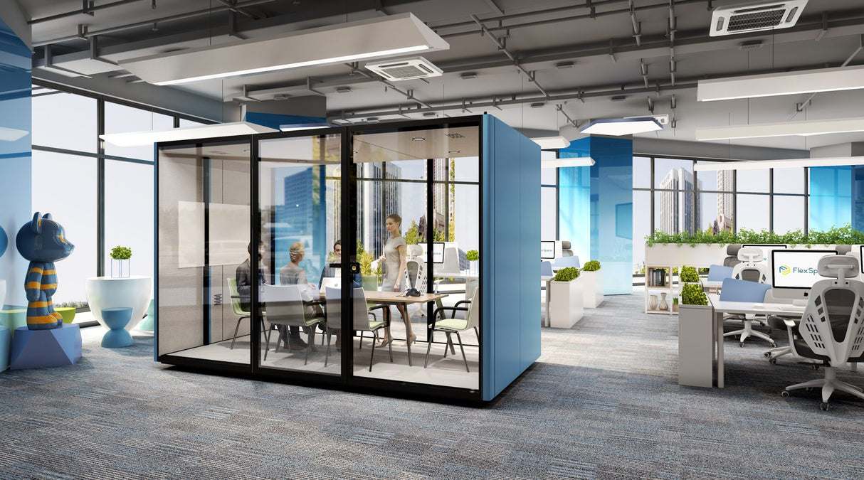 RL B.Quiet 4-6 Person Acoustic Meeting Pod – Custom Colour