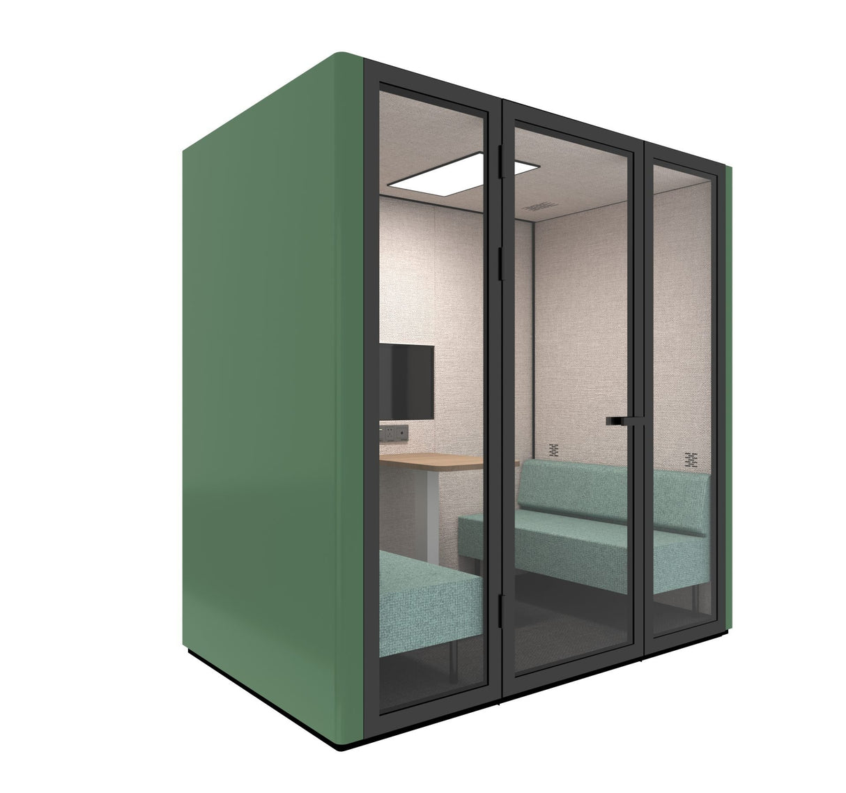 RL B.Quiet 4-6 Person Acoustic Meeting Pod – Custom Colour