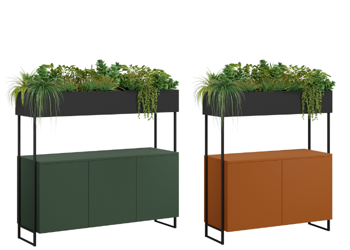 DD Basil Welded Planter Garden Storage