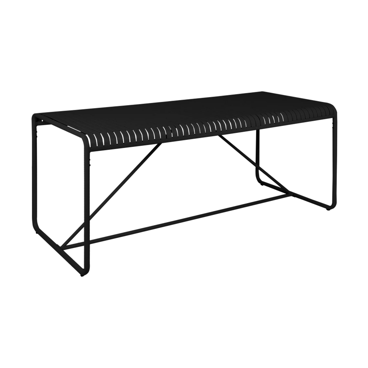 FL Bordeaux Aluminium Hospitality Outdoor Dining Table