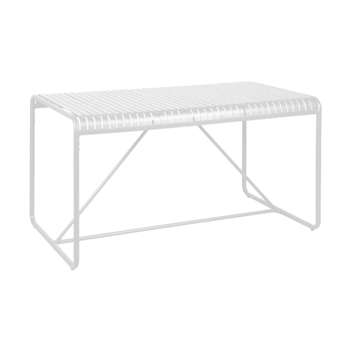 FL Bordeaux Aluminium Hospitality Outdoor Dining Table