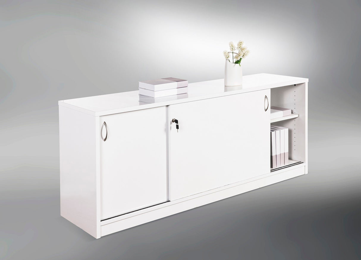 GP Credenza Buffet in Glossy White 1800mm Width