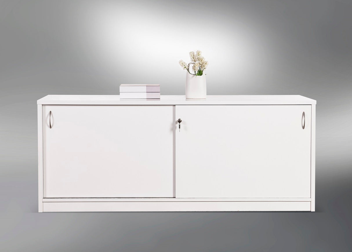 GP Credenza Buffet in Glossy White 1800mm Width