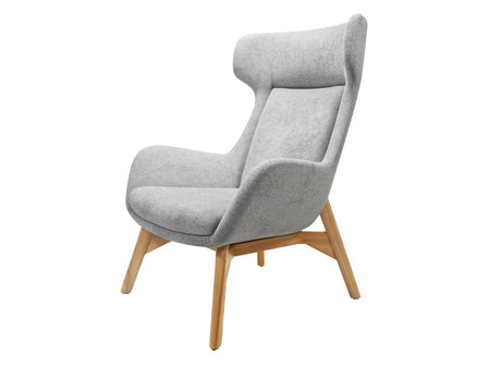 RL Calypso Fabric Upholstered Wing Back Breakout Chair