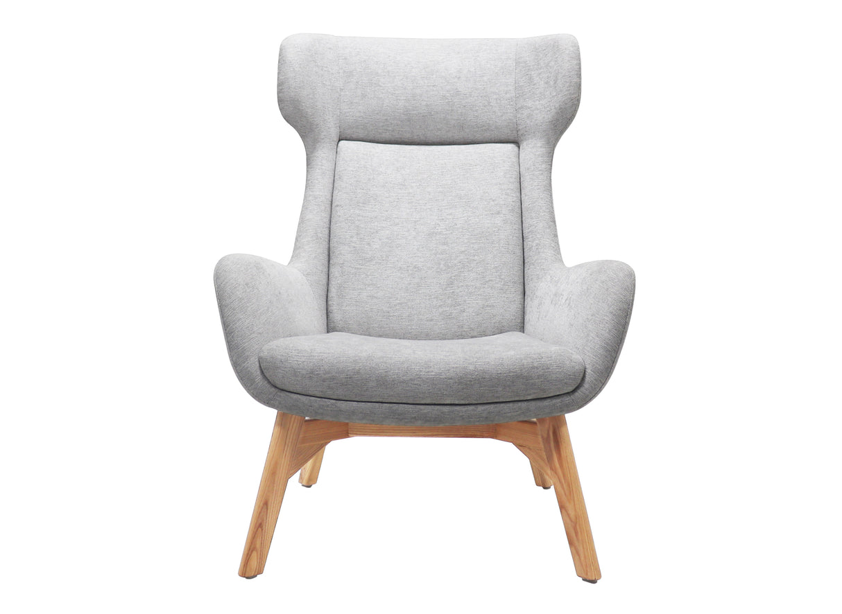 RL Calypso Fabric Upholstered Wing Back Breakout Chair