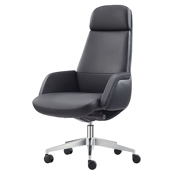 ST Captain Genuine Leather High Back Executive Chair