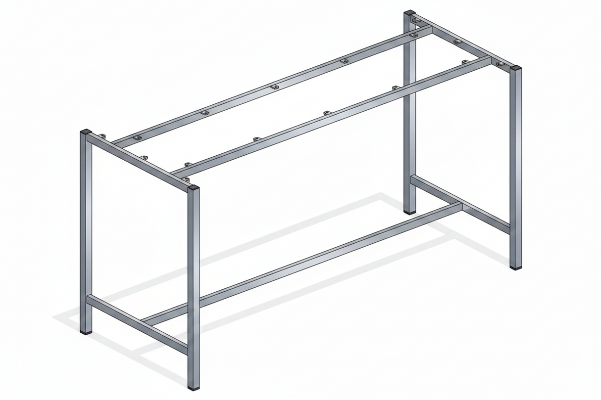 DD CC Plus Metal Frame for Custom Made High Table Top