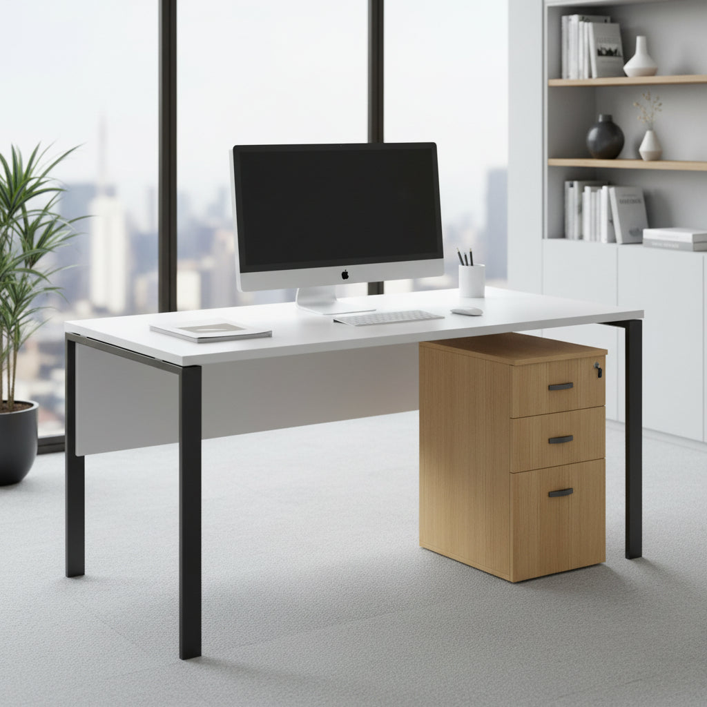 DD CC Plus 2 Drawer 1 File Drawer Under Desk Freestanding Pedestal