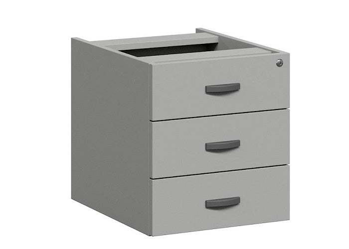 DD CC Plus 3 Drawer Under Desk Freestanding Pedestal