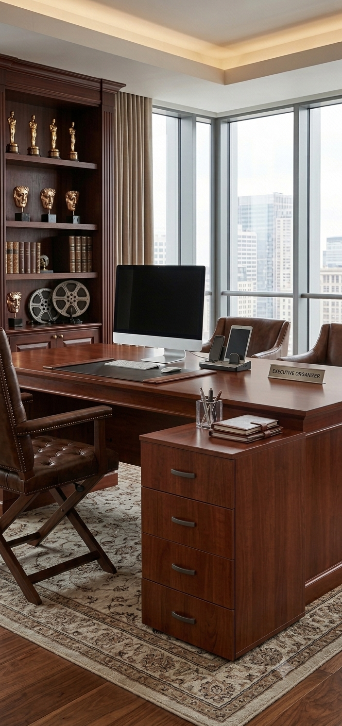 DD CC Plus 4 Drawer Under Desk Freestanding Pedestal