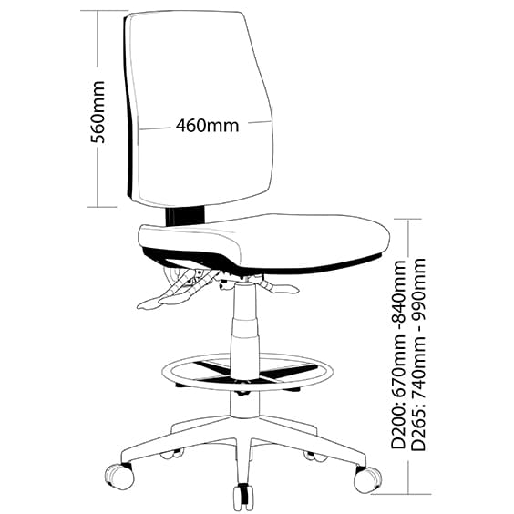 ST Click Drafting Chair