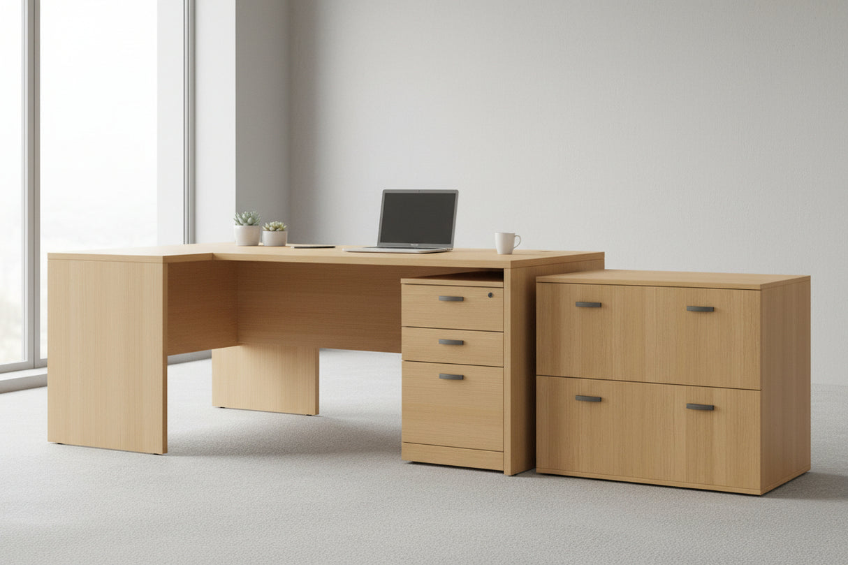 DD CC Plus Lateral Filing Cabinet with 2 Double Width Drawers