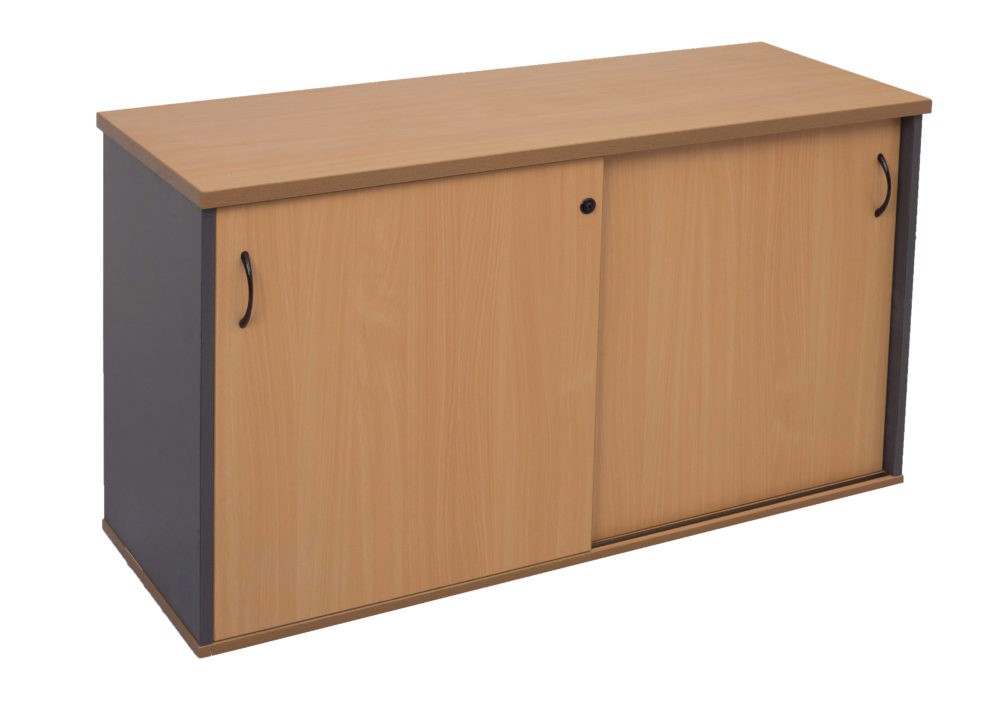 RL Rapid Worker Lockable Sliding Door Credenza