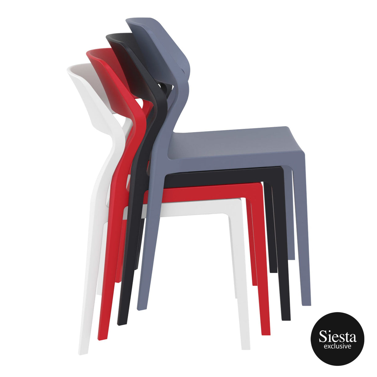 FL Snow Stackable Hospitality Outdoor Chair