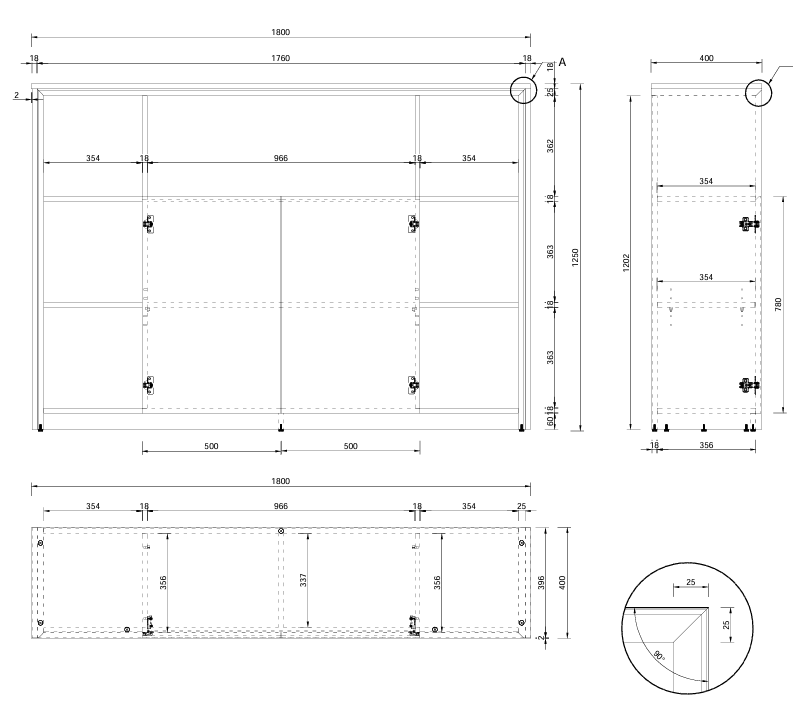RL Casa Shelving and Storage Unit
