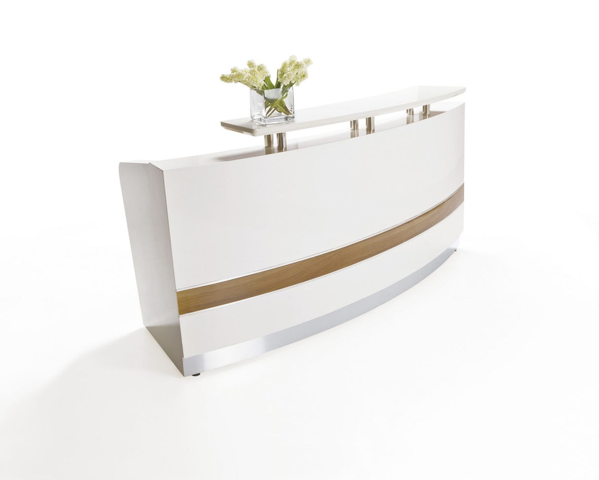 GP Conservatory Reception Counter with 2 Tone Finish