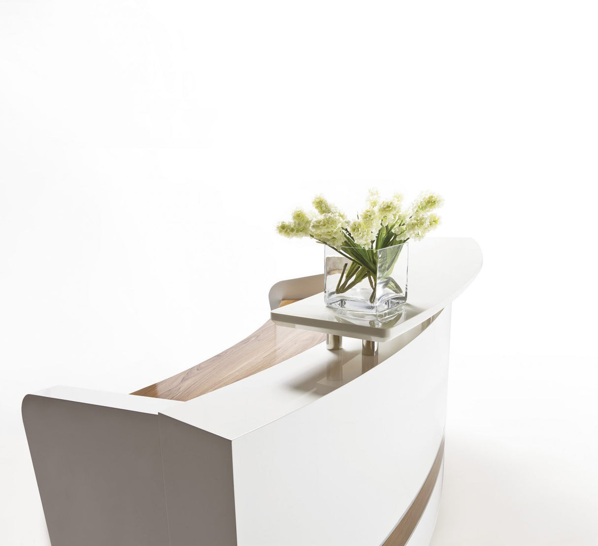 GP Conservatory Reception Counter with 2 Tone Finish