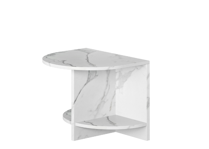 DD Coral Half Circle Side Table