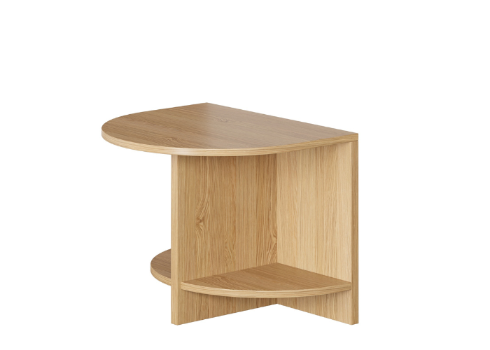 DD Coral Half Circle Side Table