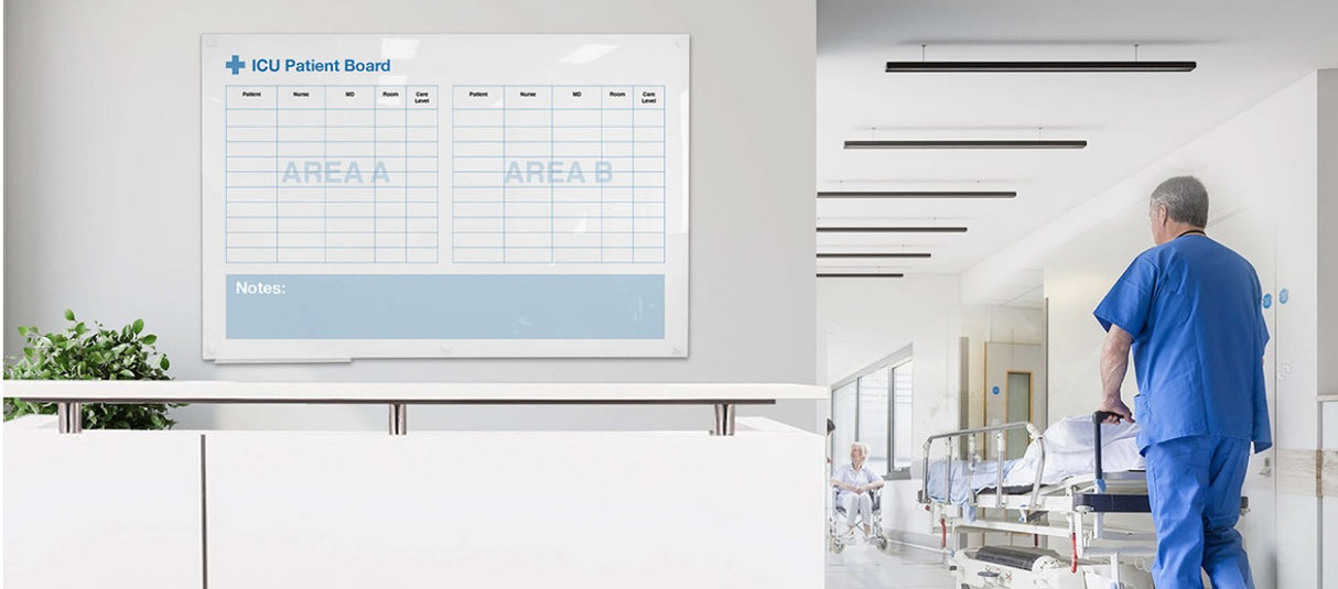 VC Custom Made Whiteboards – Planner Solutions with LX6 Frame