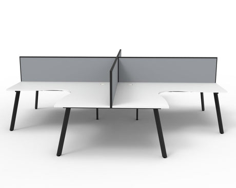 RL Eternity Workstation for 4 Users with SHUSH30 Screen